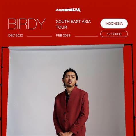 Jadwal Konser Pamungkas Birdy Southeast Asia Tour 2023: Lokasi, Harga ...
