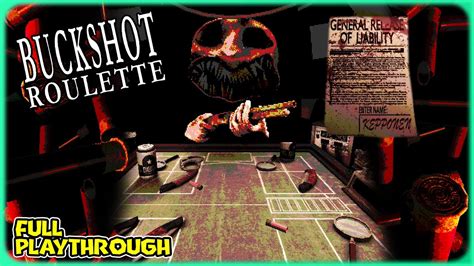 Buckshot Roulette Full Playthrough | Kepponen - YouTube