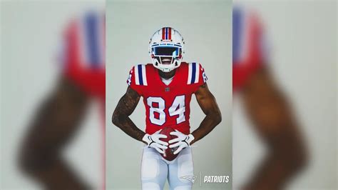 [Patriots] Red throwback alternate uniforms for 2022 Photo collection ...