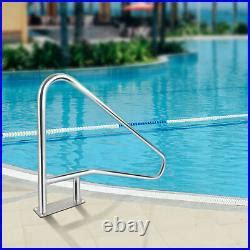 Inground Swimming Pool Handrail Rustproof Stainless Steel Stair Grab Hand Rail | Affordable Pool ...