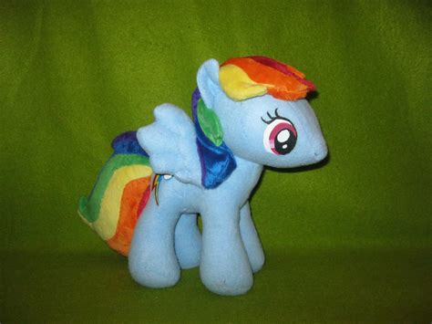 Rainbow Dash Plush by Nethilia on DeviantArt