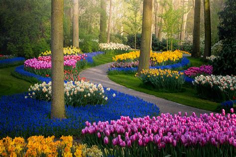 The Most Beautiful Flower Garden in the World, Without People