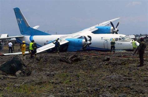 Crash of an Antonov AN-26B in Goma | Bureau of Aircraft Accidents Archives