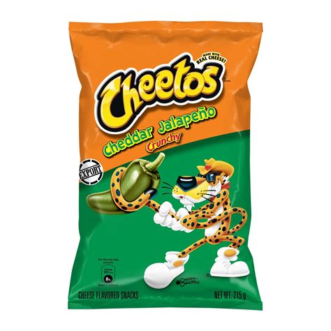 Cheetos Crunchy Cheese Flavored Snacks Cheddar Jalapeno Flavored, 1/2 Oz | lupon.gov.ph