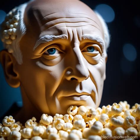 Popcorn Sculpture à la Picasso | Stable Diffusion Online