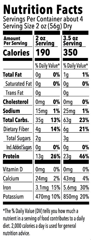 Cauliflower Rice - Vegetable-based - 13g of Protein - Gluten Free