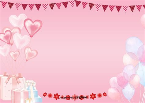 Simple Pink Birthday Background | Birthday background, Pink birthday ...