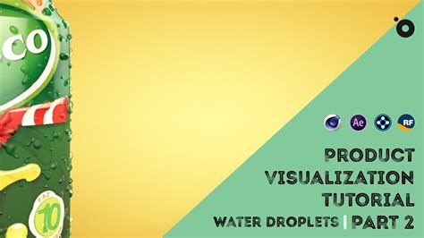 Animated Water Droplets | Cinema 4d | Product Visualization Tutorial Part 2 - YouTube