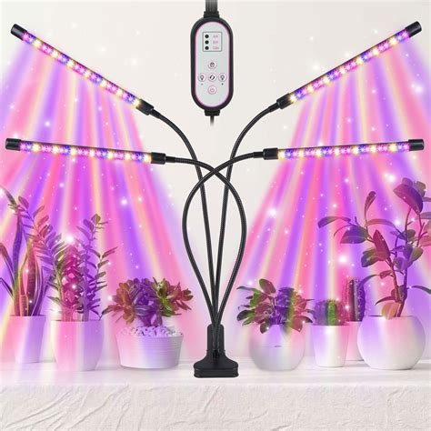 LED Full Spectrum Grow Light for Indoor Plants, Seeds, Hydroponics ...