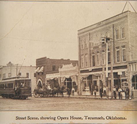 Tecumseh Oklahoma | Image ©Tecumseh Historical Society | Oklahoma history, Historical society ...