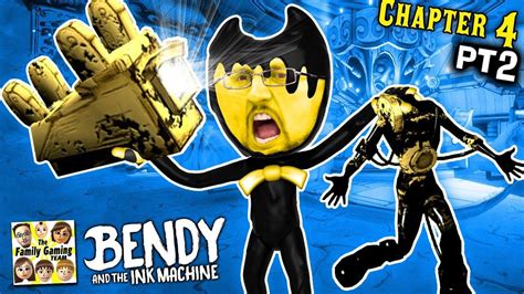 OUCH! BENDY & THE INK MACHINE CARNIVAL NIGTHMARE! MOST INTENSE EPISODE! (FGTEEV Chapter ...