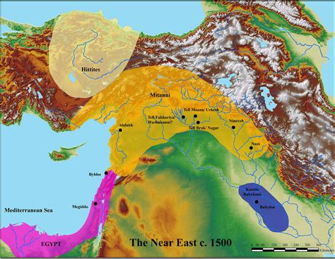 Ancient Middle East Map