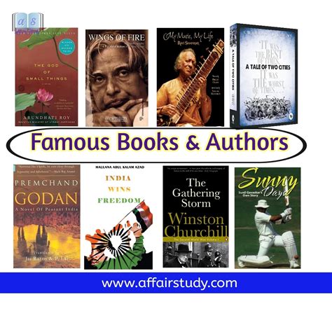 Books and Authors Updated List