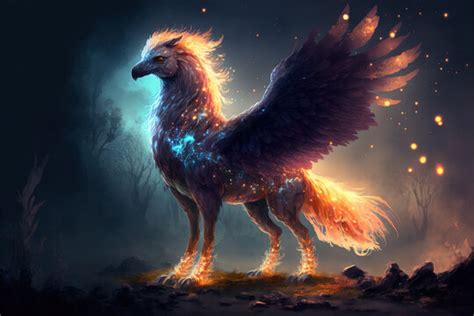 Griffins Mythical Creatures Wallpaper