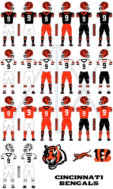 Cincinnati Bengals Concept Uniforms - Concepts - Chris Creamer's Sports ...