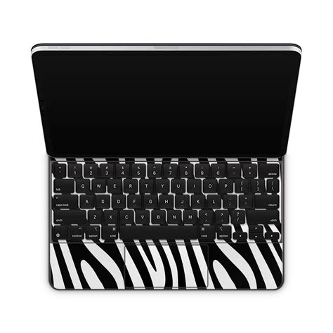 Magic Keyboard IPad Pro 12.9'' Gen 4 Black And White Skin - WrapitSkin ...