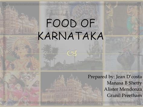 Karnataka cuisine