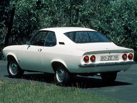 Avengers in Time: 1970, Cars: Opel Manta A