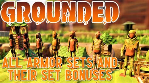 Grounded | All Armor Sets | All Set Bonuses | Everything You Need To Know - YouTube