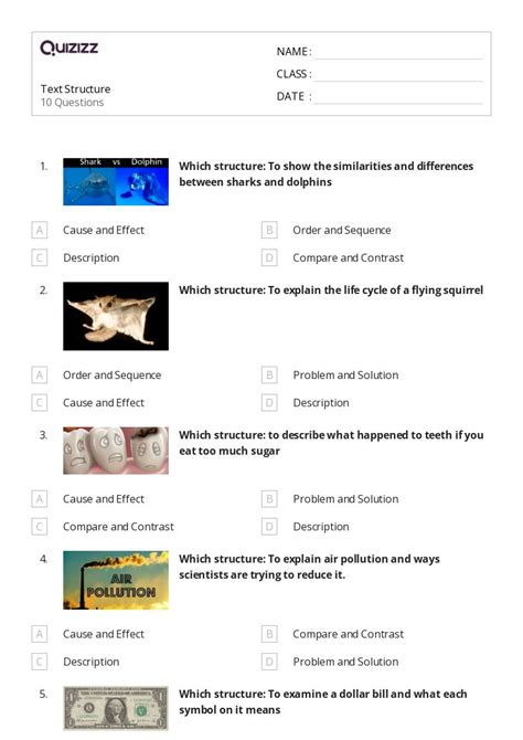 50+ Analyzing Text Structure worksheets for 4th Grade on Quizizz | Free ...