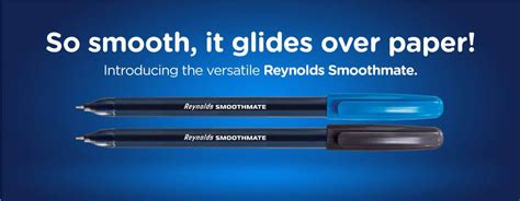 Best Ball Pen for Smooth and Fast Writing - Reynolds Smoothmate