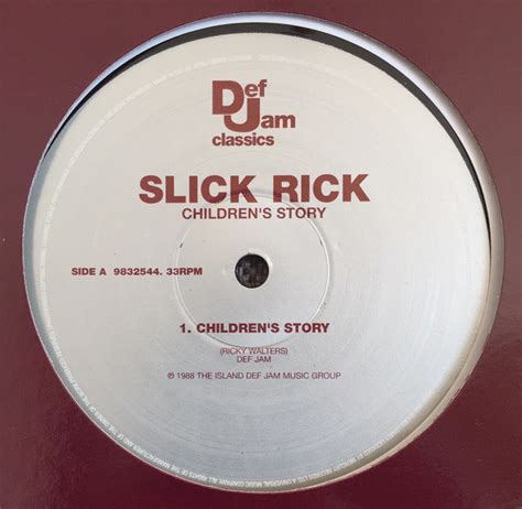 Slick Rick - Children's Story (2005, Vinyl) | Discogs