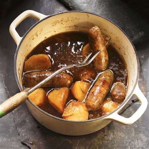 Scottish sausage stovies a gluten free recipe
