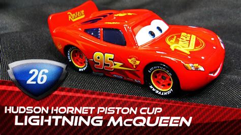 Disney Pixar Cars 2 Hudson Hornet Piston Cup Lightning McQueen Die-Cast ...