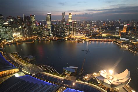 View from Atop Marina Bay Sands, Singapore - victoria's photo diary