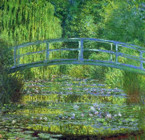 The Water Lily Pond 1899 - Claude Monet Paintings