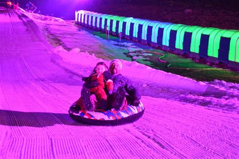 Glow Tubing - Big Bear Snow Play