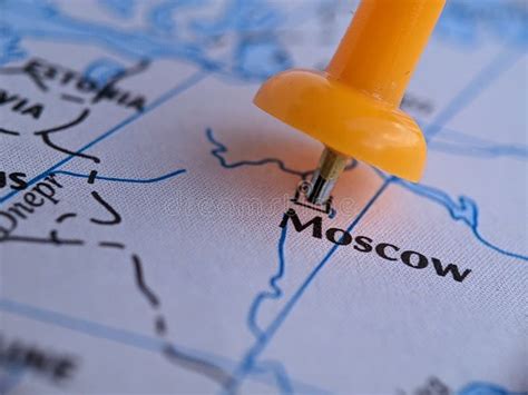 The Photo of Russia Moscow in the World Map Stock Image - Image of town, industry: 273256573