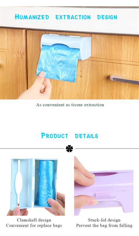 Self Adhesive Wall Mount Trash Bag Holder - Life Changing Products