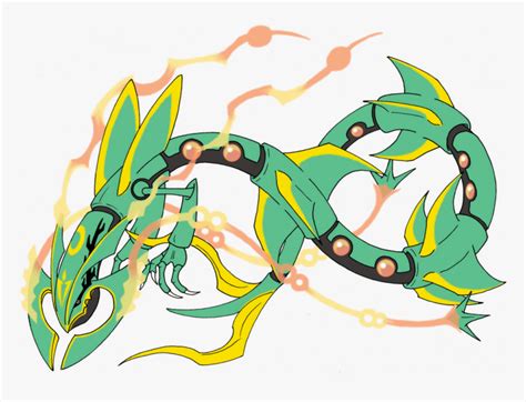 How To Draw Rayquaza Dragoart M Ex Step By Easy Shiny - Easy Mega Rayquaza Drawing, HD Png ...