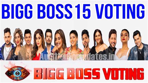 Bigg Boss 16 Voting Online Bigg Boss 2022 Live Vote Poll Voot Bigg Boss ...