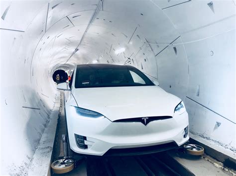 Elon Musk shows off Boring Company's test tunnel in beta mode