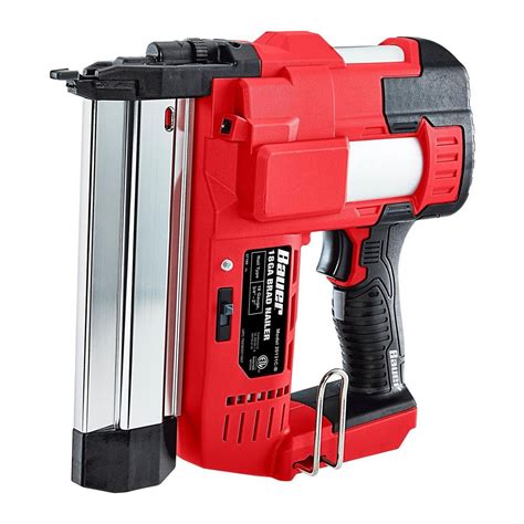 Coupons for BAUER 20v Lithium-Ion Cordless 18 Gauge Brad Nailer – Tool Only – Item 57180