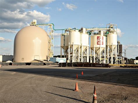 Holcim River Terminal - Cement Bulk Storage - United States - Dome Technology