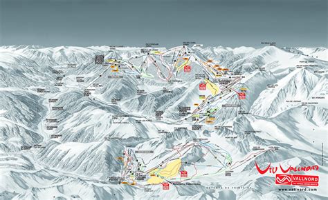 Vallnord Ski Map Free Download