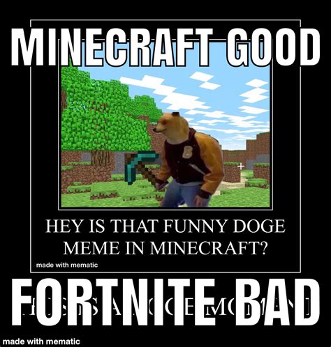 Minecraft and doge funny : r/meme