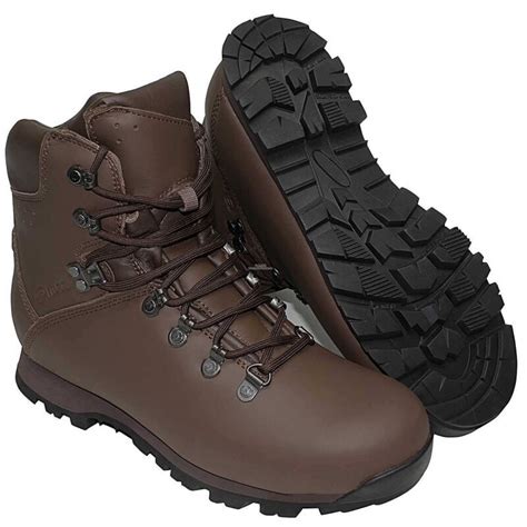 New British Army Iturri Patrol Boots Brown