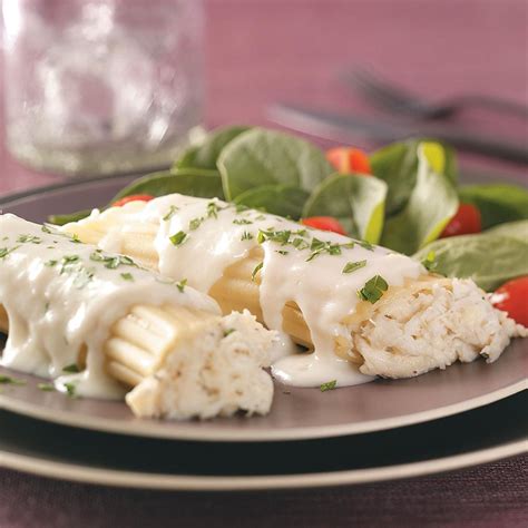 chicken stuffed manicotti alfredo