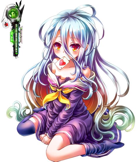 No Game,No Life:Shiro Mega Cute Render | ORS Anime Renders