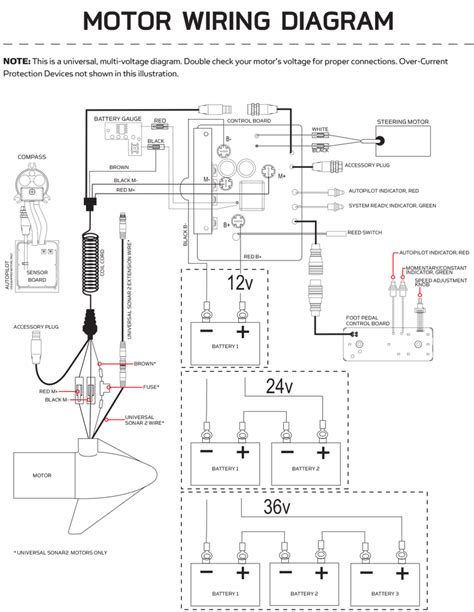 Minn Kota Foot Control Trolling Motor Wiring Diagram