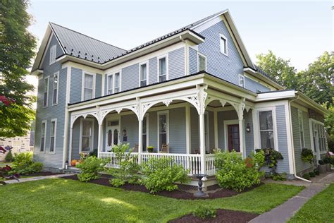 Rebuilt Wrap-Around Porch for a Folk Victorian | Victorian exterior ...