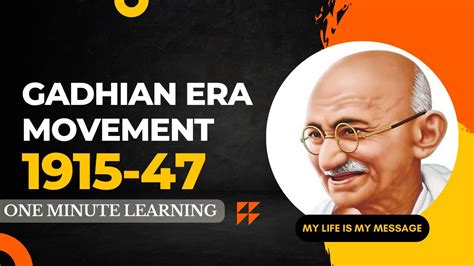 Exploring the Gandhian Era Movement in Modern India History - YouTube