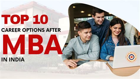 Top 10 Career Options after MBA in India - PIMT