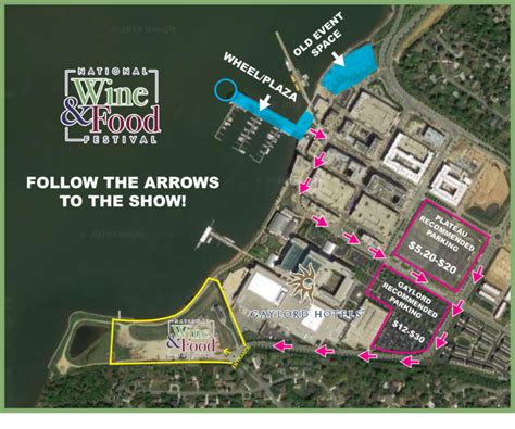 Directions - Drink. Eat. Relax. Wine & Food Festival | National Harbor ...