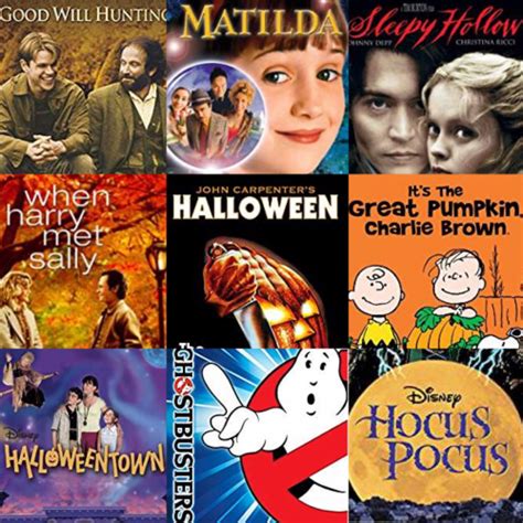 Create a iconic halloween/fall movies Tier List - TierMaker