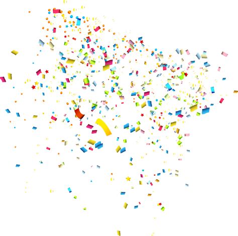 Paper Confetti - Colorful confetti png download - 2201*2183 - Free ...